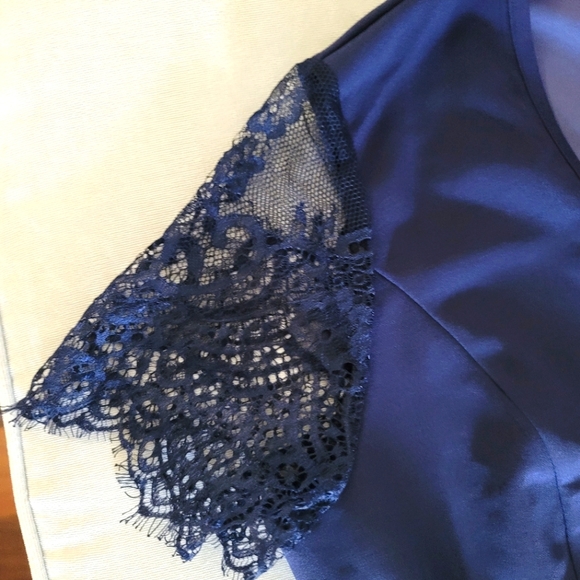 Lace sleeve tapered leg romper - Picture 1 of 4